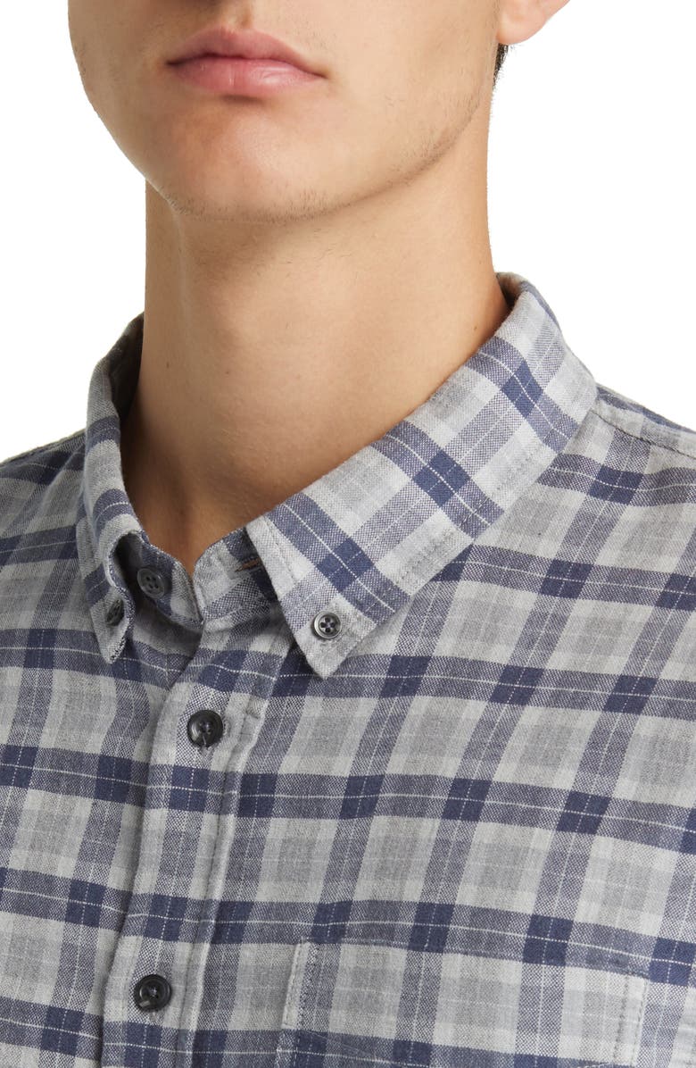 Rails Reid Regular Fit Plaid Stretch Cotton Button-Down Shirt, Alternate, color, 