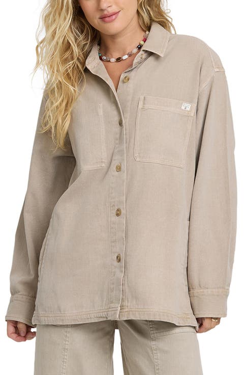 Washed Ashore 2 Cotton Shacket