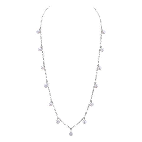 White Freshwater Pearl Isabella Necklace