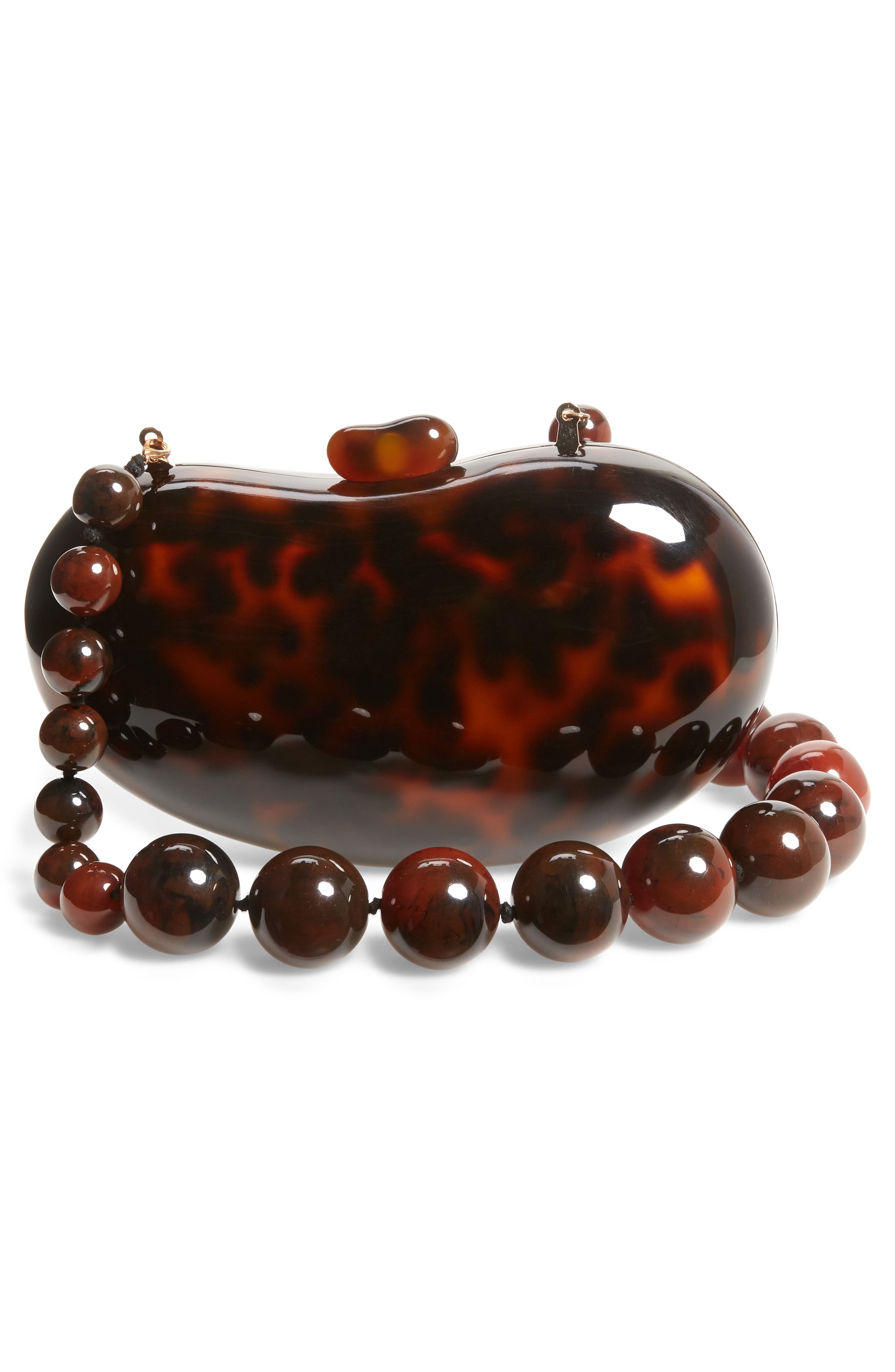 Cult Gaia Tallulah Acrylic Shoulder Bag, Alternate, color, 