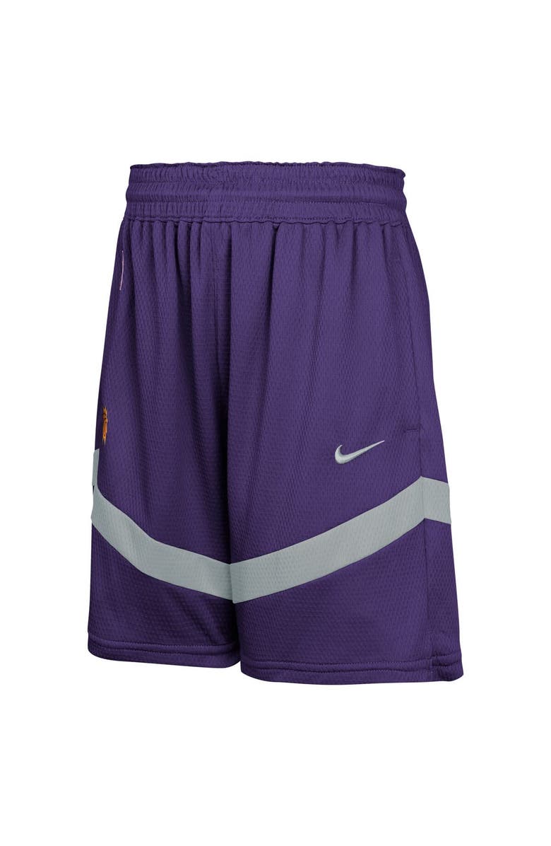 Nike Youth Nike Purple Phoenix Suns Practice Mesh Shorts, Alternate, color, Purple