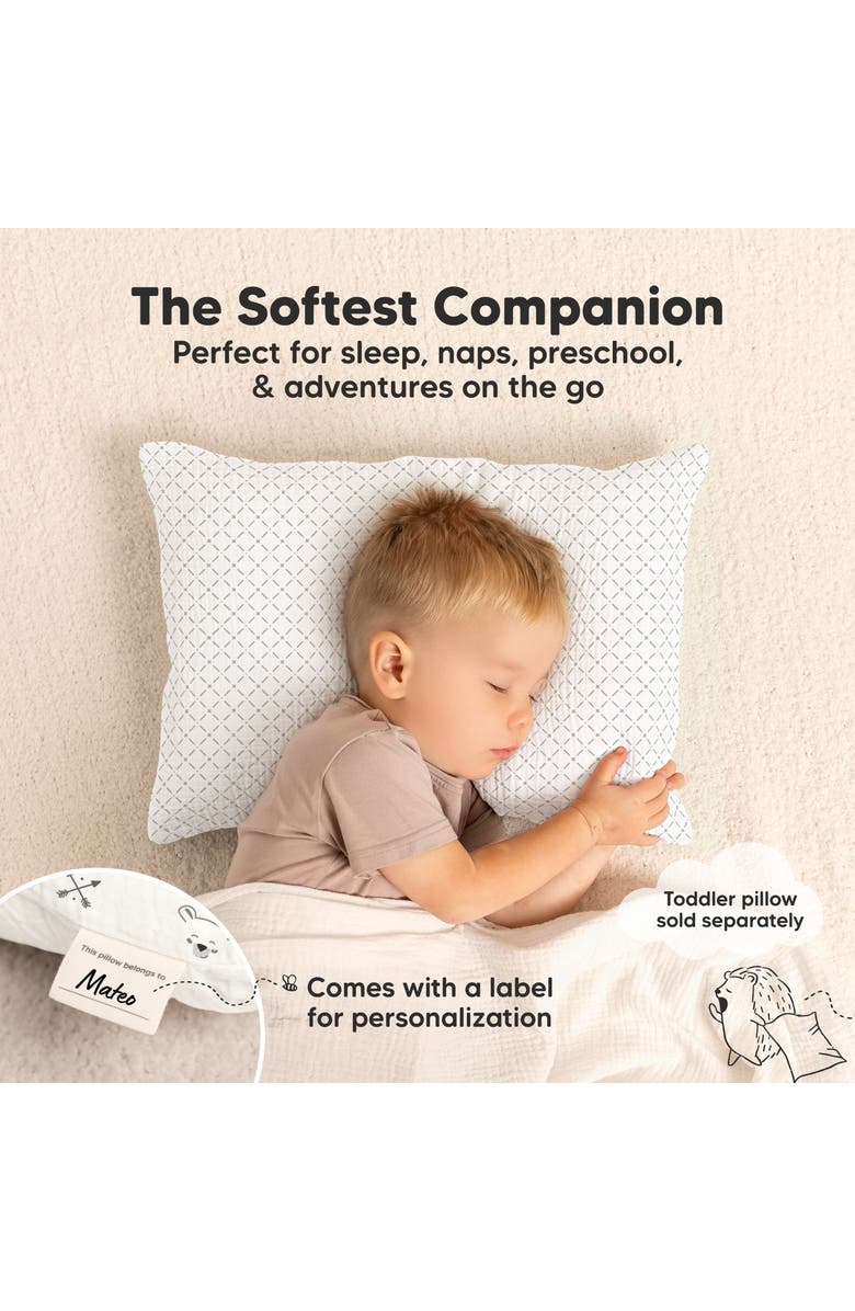 KeaBabies 2-Pack My Little Lyra Pillowcases, Alternate, color, Nordic