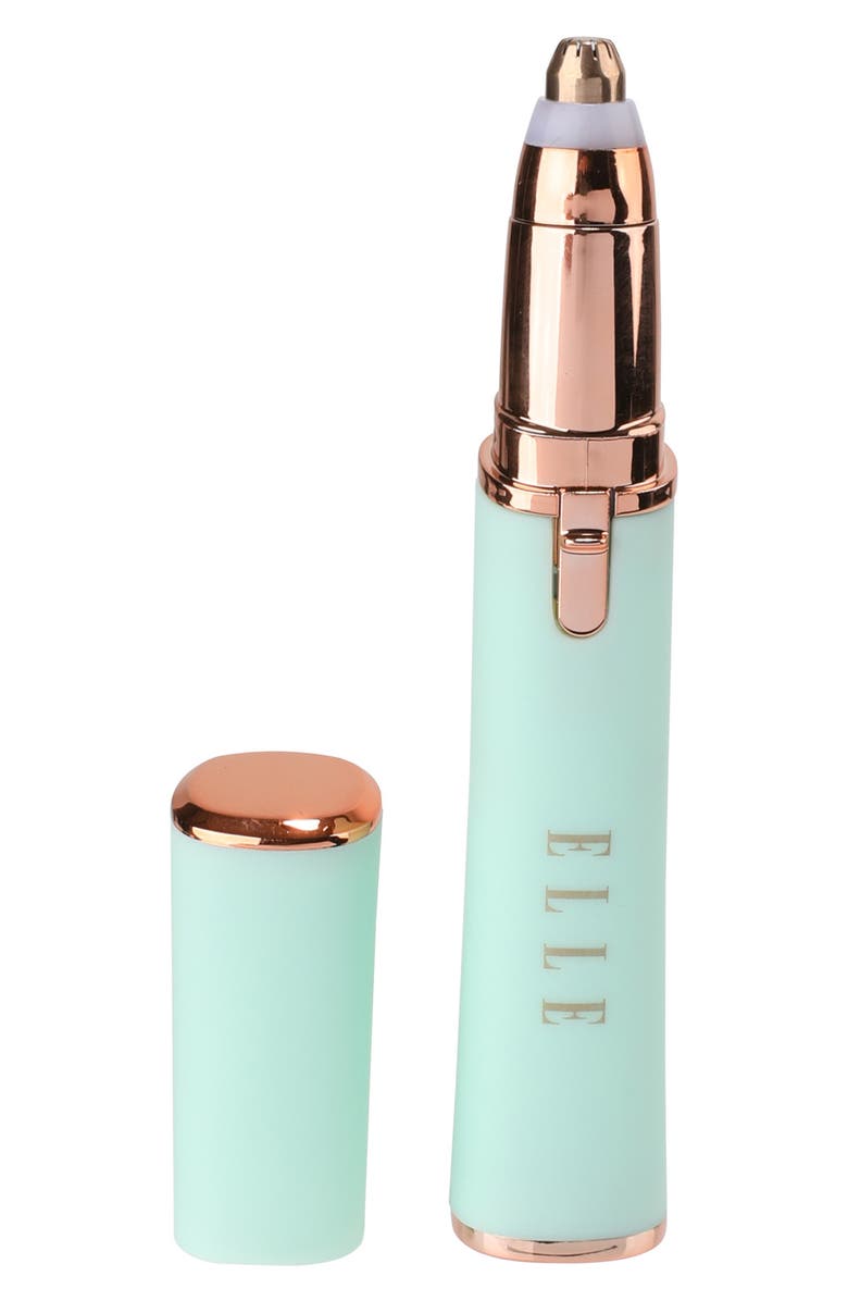 ELLE BEAUTY Facial Eyebrow Hair Remover - Mint, Main, color, 