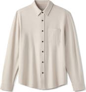 Rhone WFH Knit Button-Up Shirt