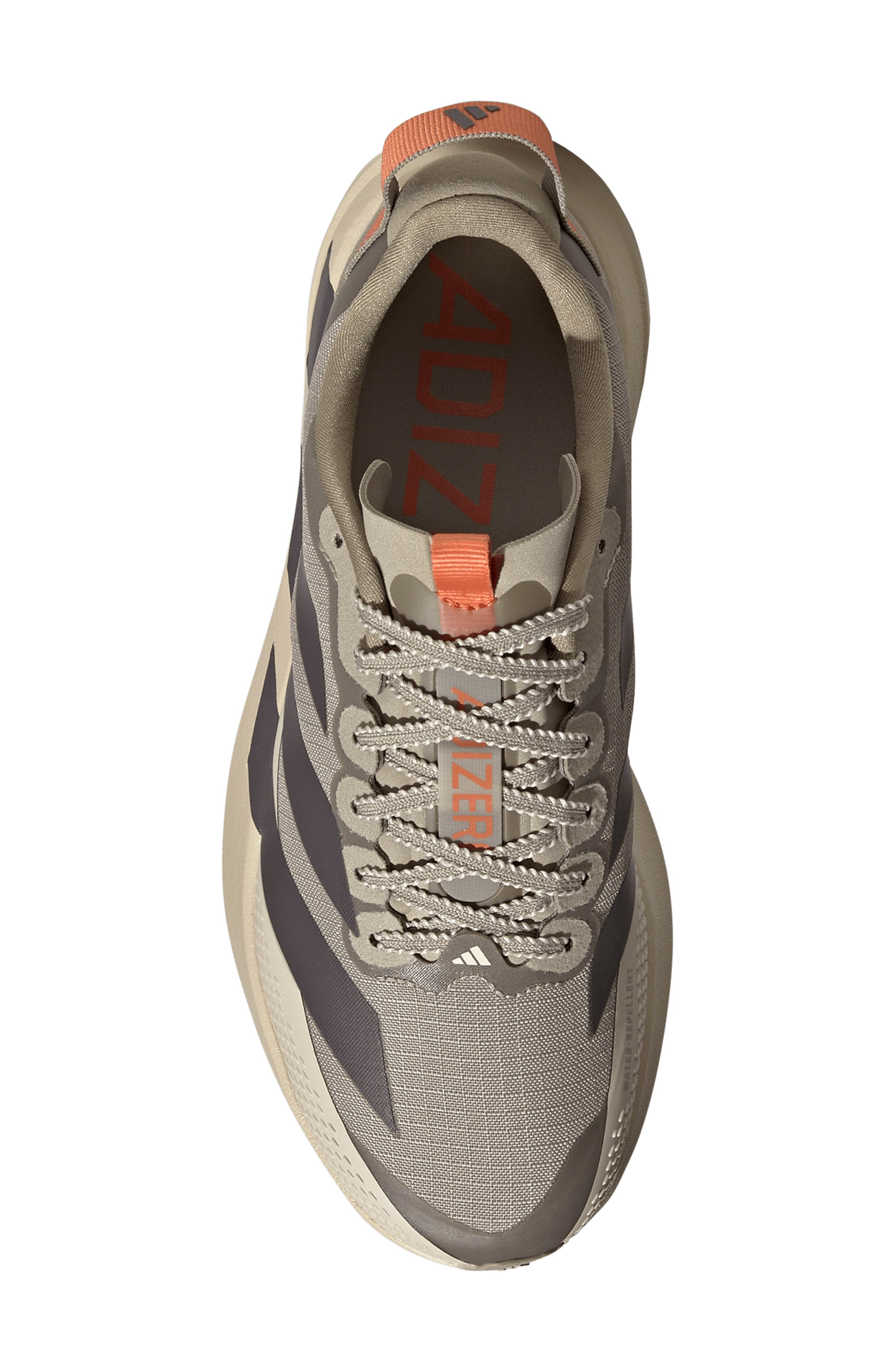 Adizero Evo SL ATR Running Shoe, Alternate, color, WONDER CARGO