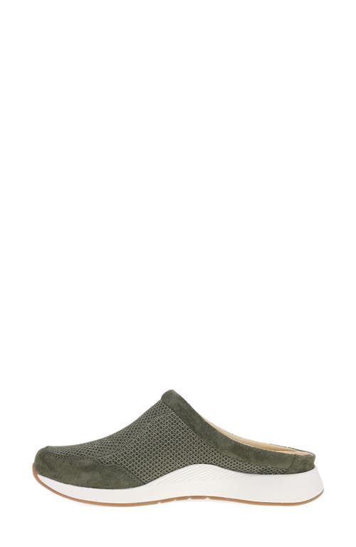 Dansko Claudia Sneaker Mule In Green