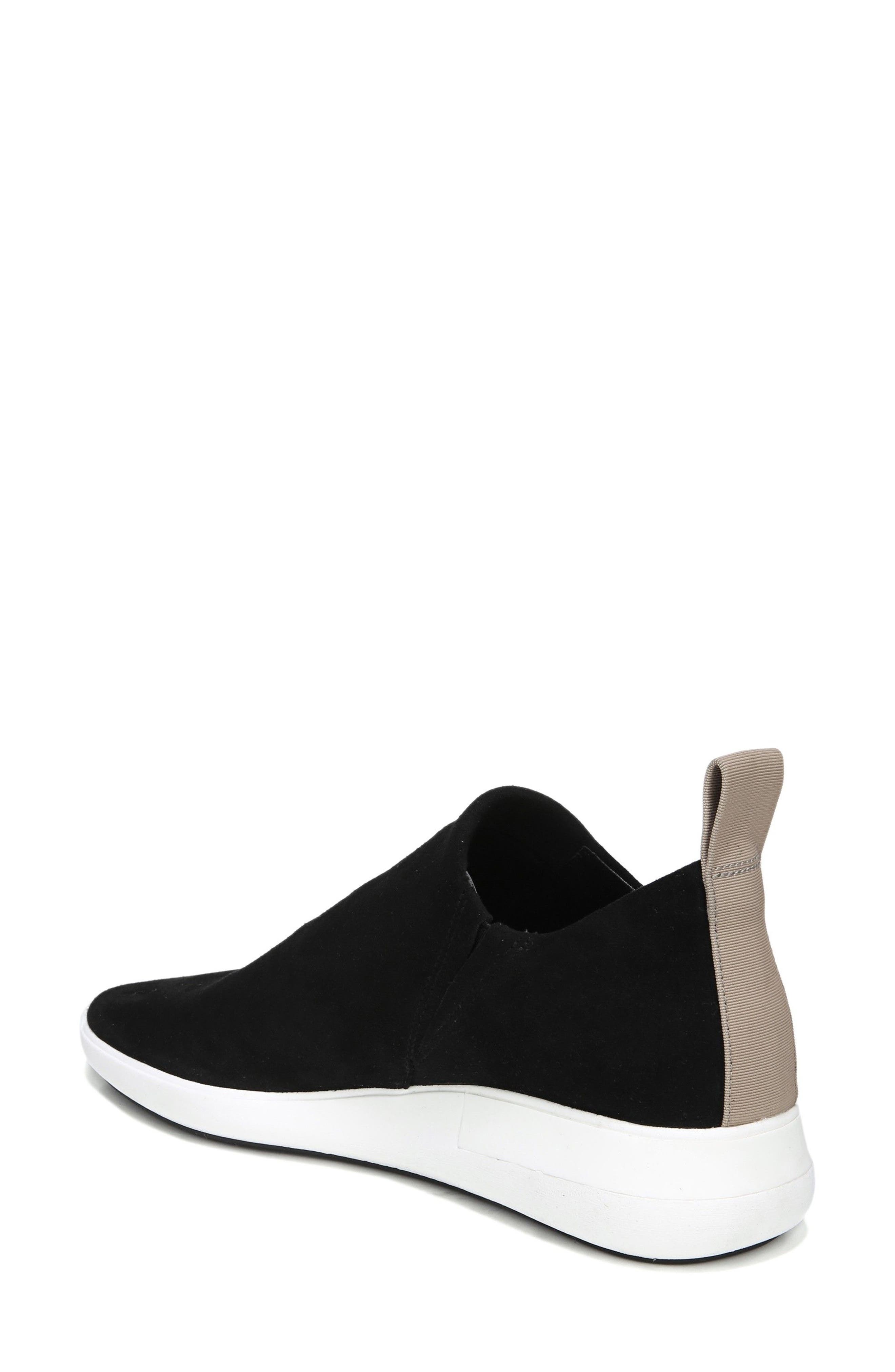Marlow Slip-On Sneaker, Alternate, color, BLACK SUEDE