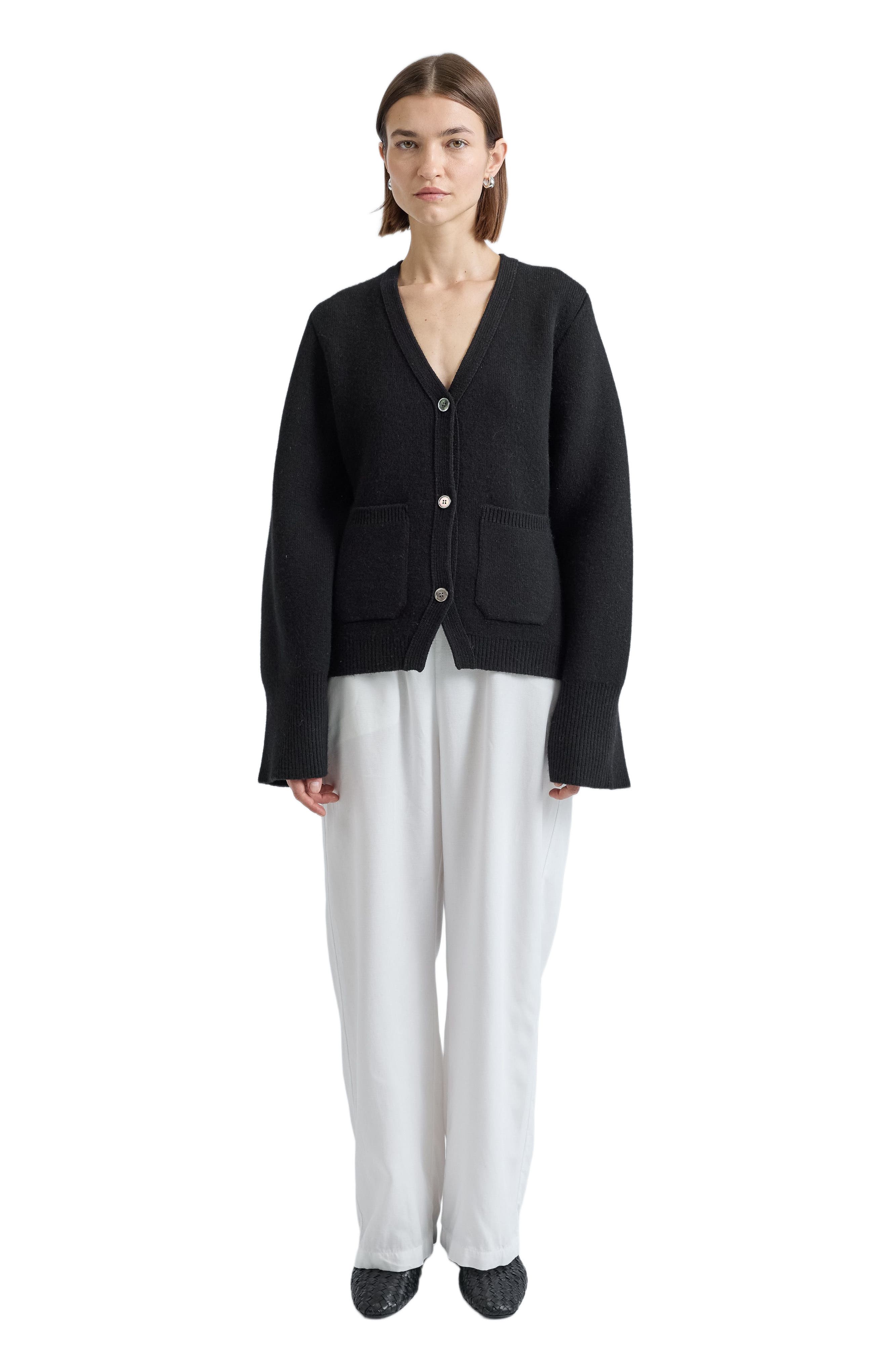 V Neck Cardigan