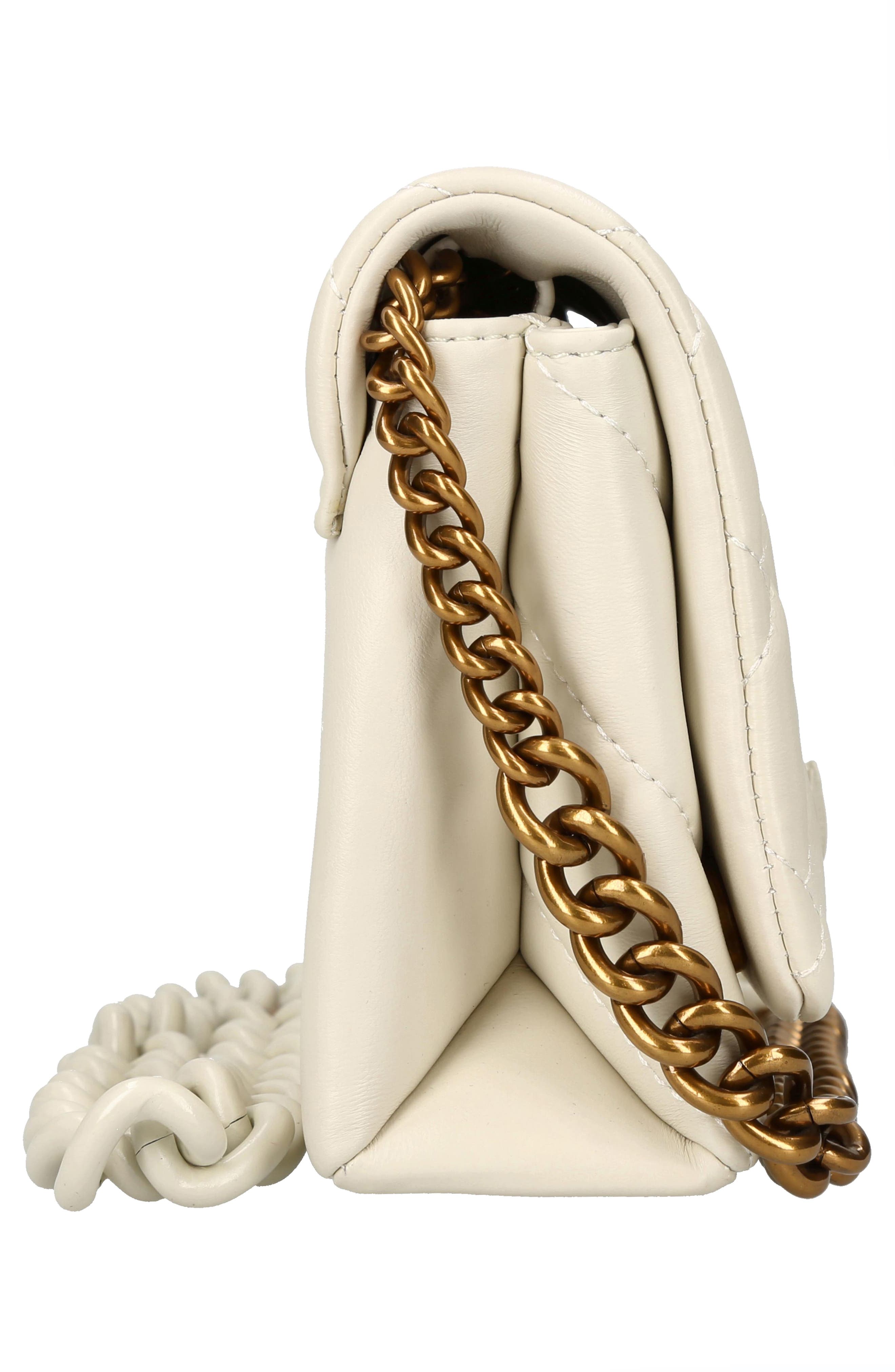 Kurt Geiger London Mini Kensington Quilted Leather Crossbody Bag, Alternate, color, 