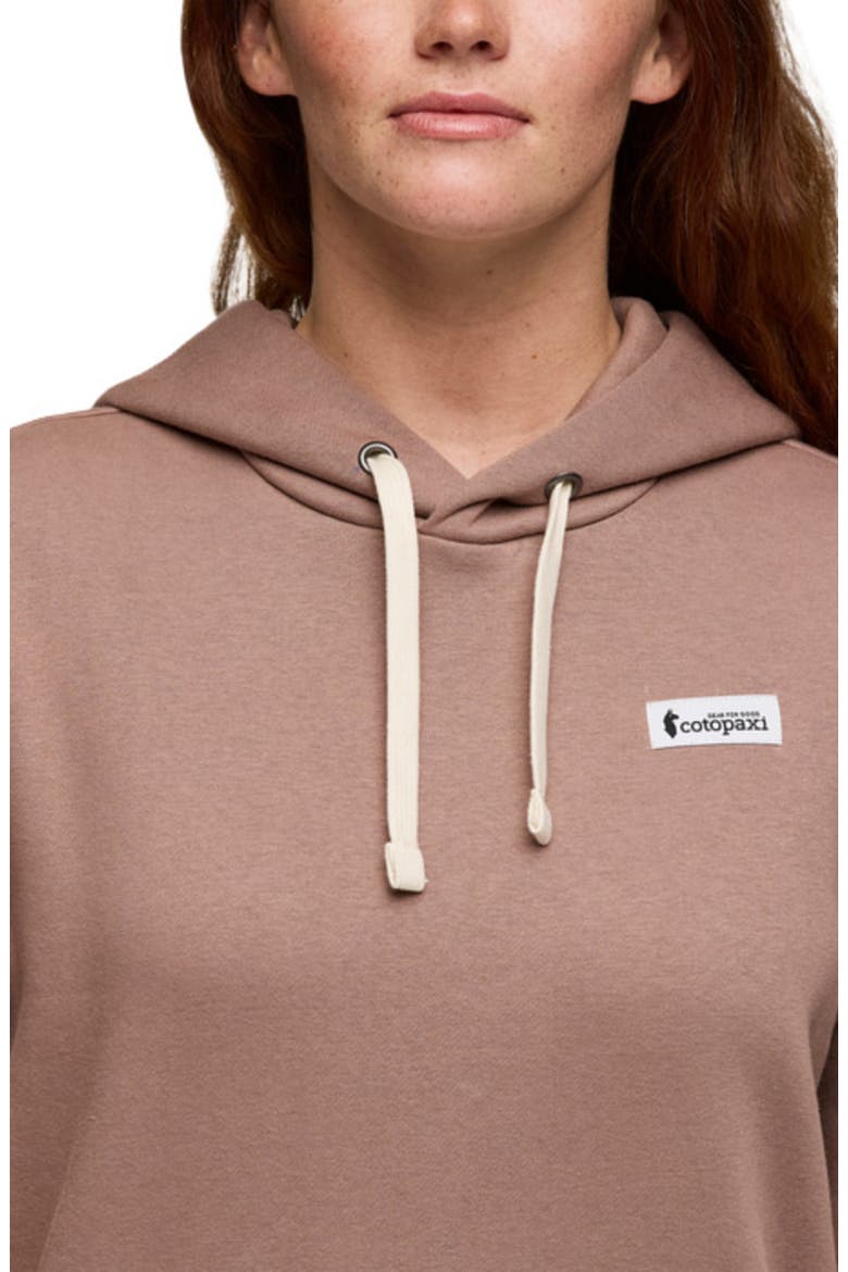 Llama Patch Pullover Hoodie - Women's, Alternate, color, Reishi
