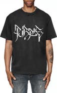 PURPLE BRAND Logo Cotton Jersey T-Shirt