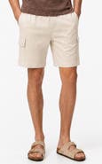 Onia Stretch Linen Blend Cargo Shorts