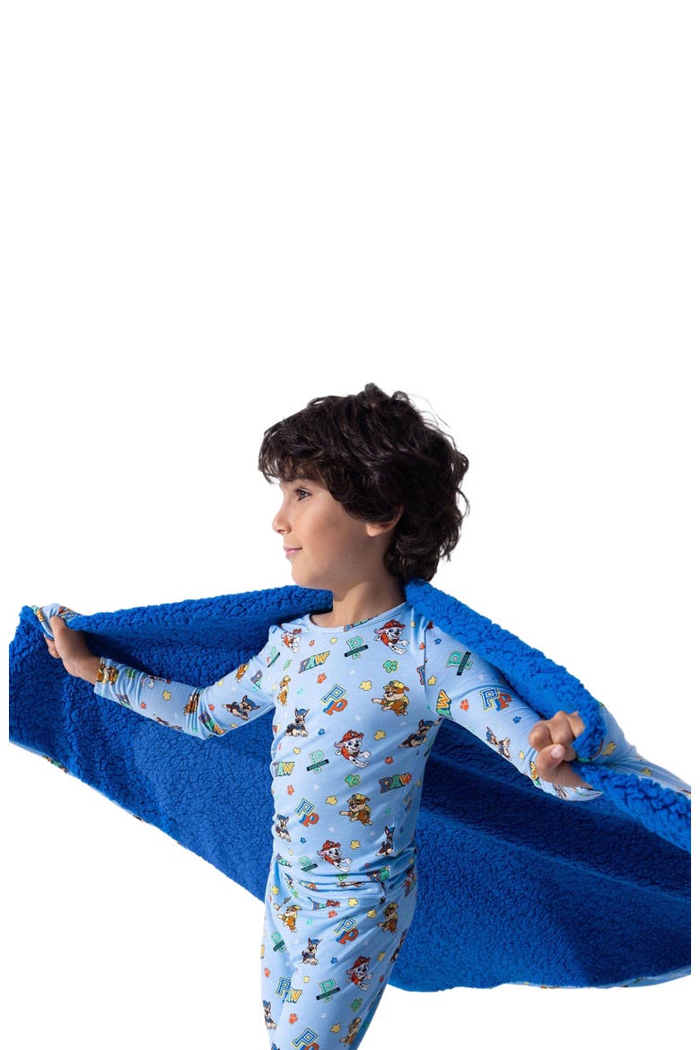 Kids' PAW Patrol Varsity Blue Set of 2 Piece Pajamas, Alternate, color, PAW Patrol: Varsity Blue