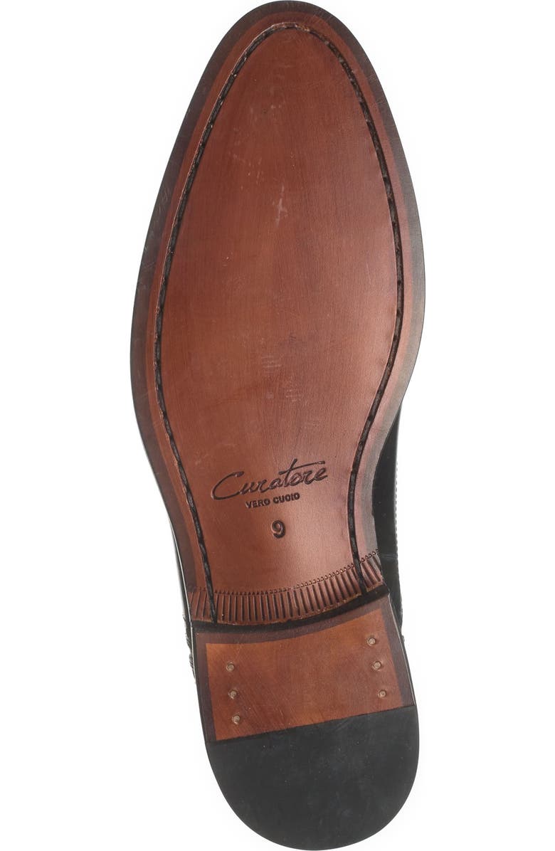 CURATORE Modica Leather Semi Brogue Derby, Alternate, color,