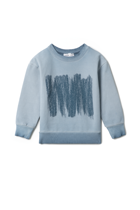 Boy Painted Print French Fleece Sweatshirt (Toddler, Little Kid & Big Kid)