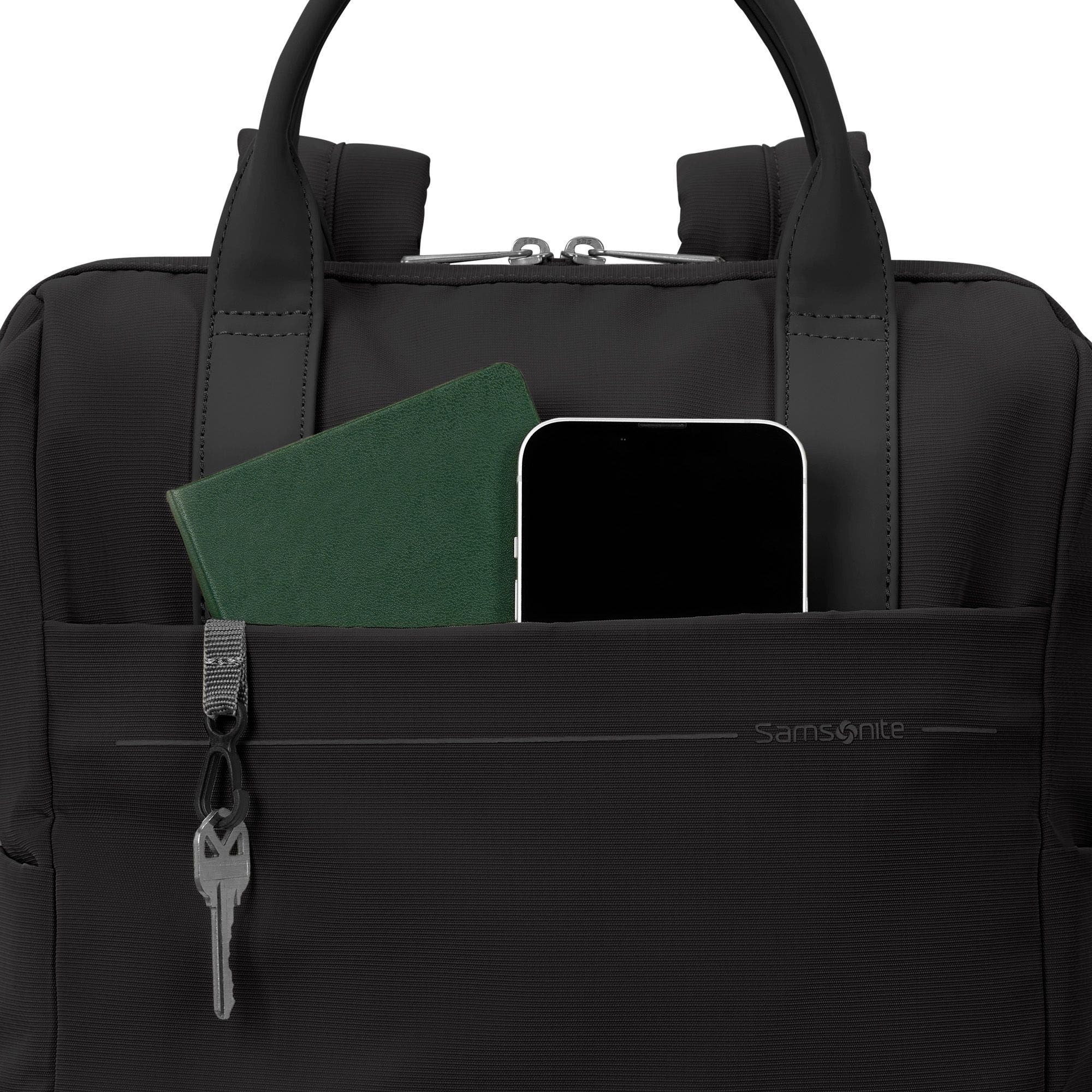 Samsonite Better Than Basics Convertible Backpack, Alternate, color, Black