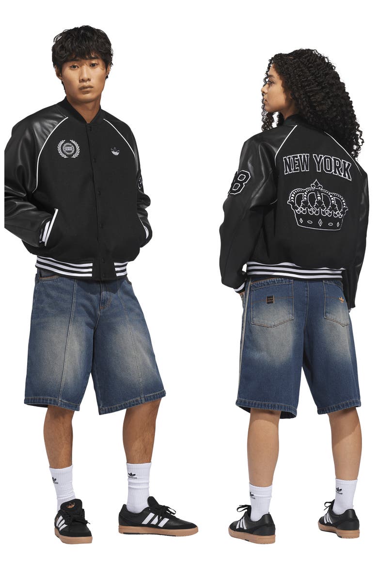 x Tyshawn Washed DenShorts, Alternate, color, INDIGO DENIM