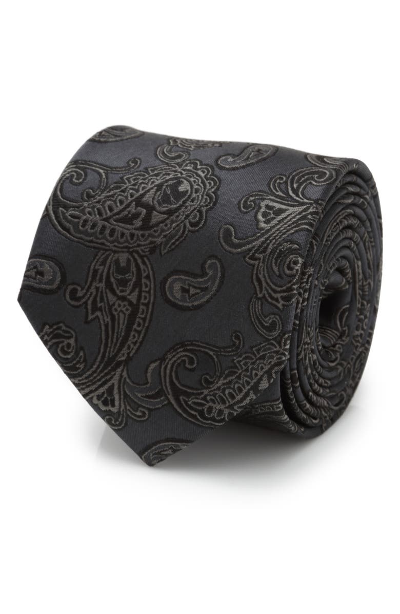 Cufflinks, Inc. Iron Man Paisley Silk Tie, Alternate, color, 