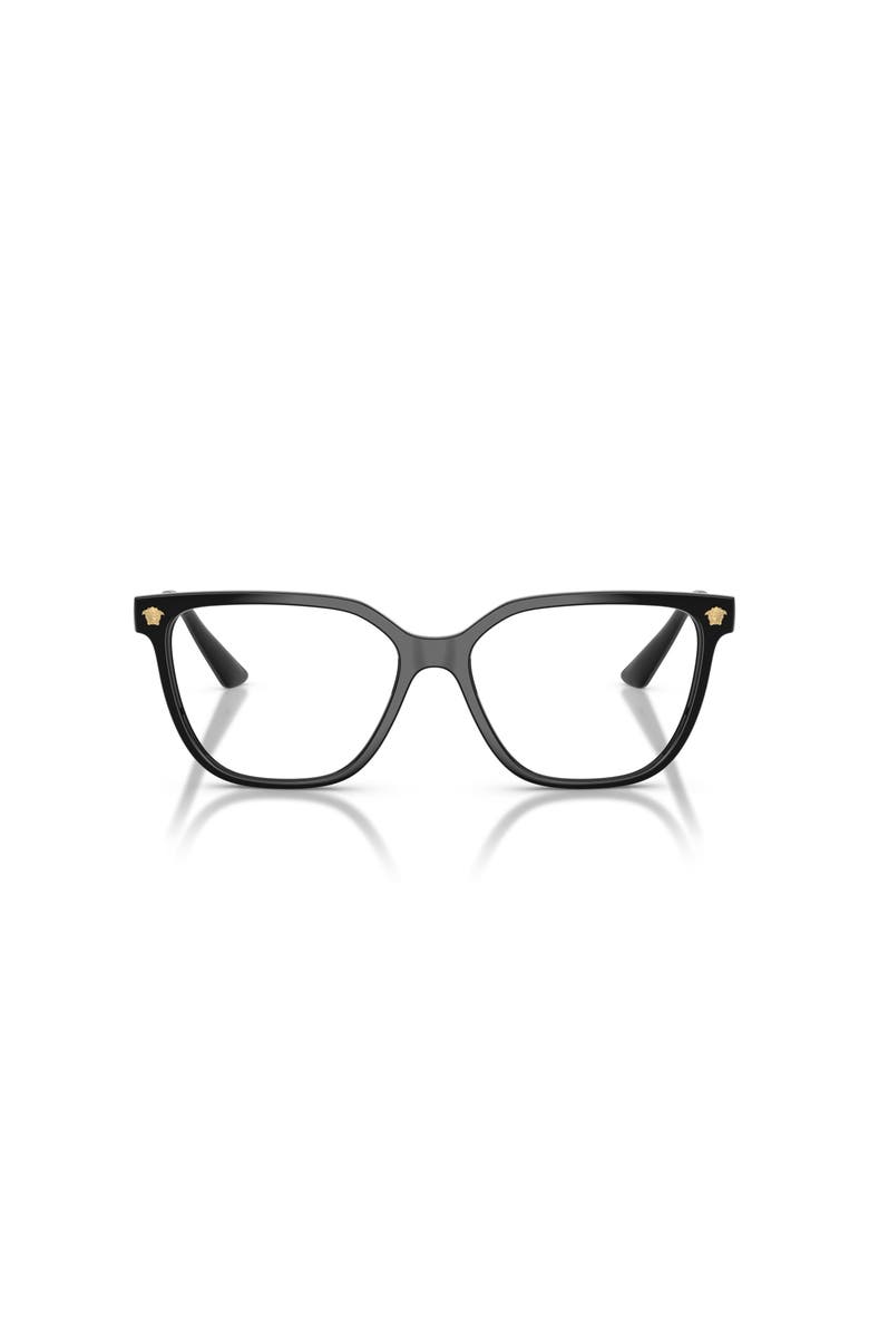 Versace 53mm Square optical glasses, Alternate, color, Black