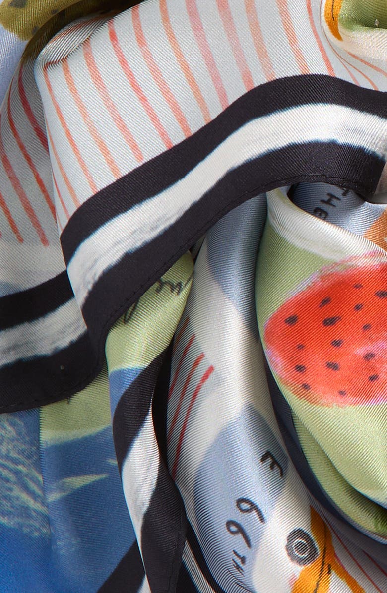 Echo Central Park Silk Square Scarf, Alternate, color,