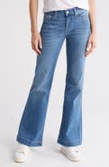 7 For All Mankind Tailorless Dojo Mid Rise Flare Jeans