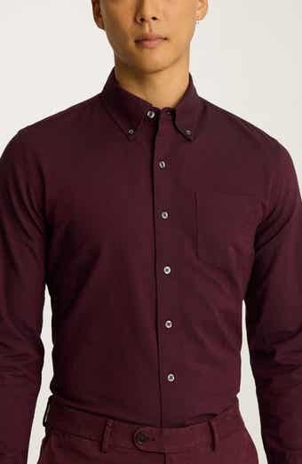 Stretch Oxford Button-Down Shirt