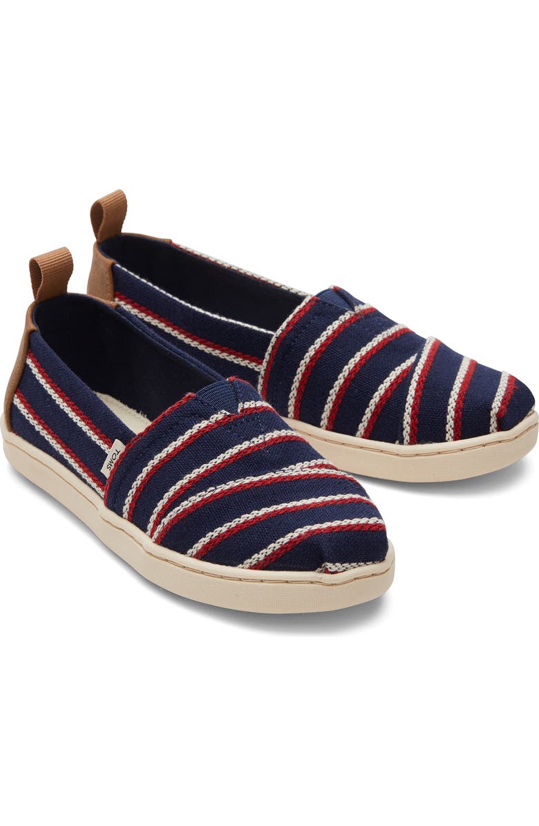 TOMS Kids' Alpargata Slip-On Sneaker, Alternate, color,