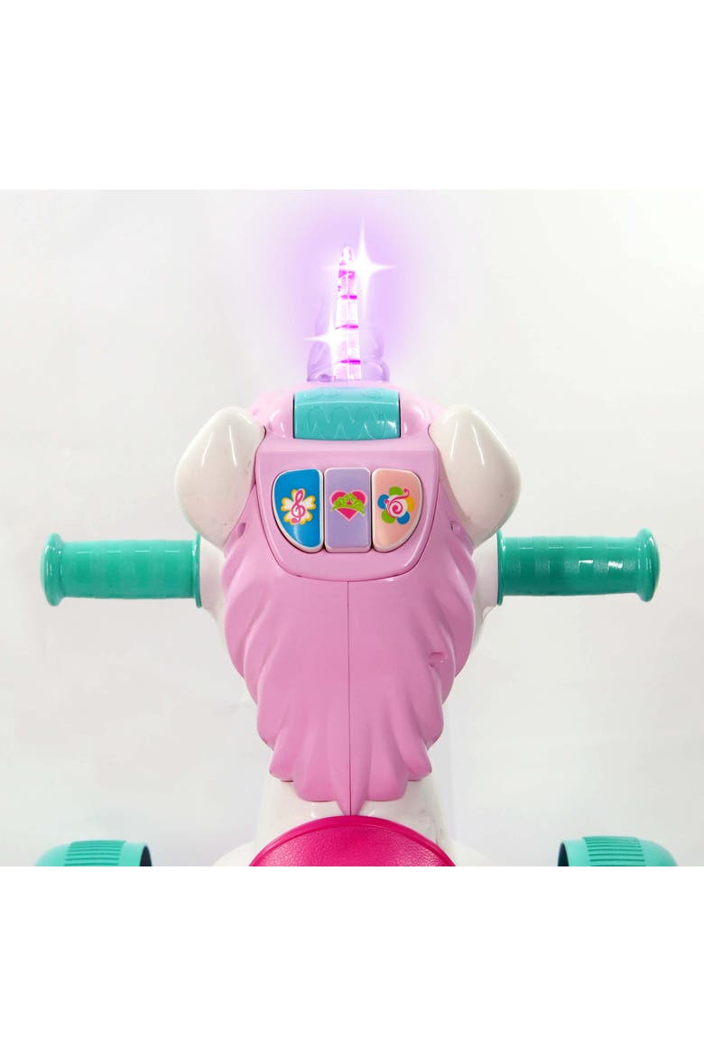 Light N Sounds Magical Rideon Unicorn, Alternate, color, Multicolored