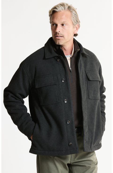 Bonded Quilt Shirt Jacket