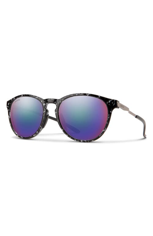 Smith Wander 55mm Chromapop™ Polarized Round Sunglasses In Multi