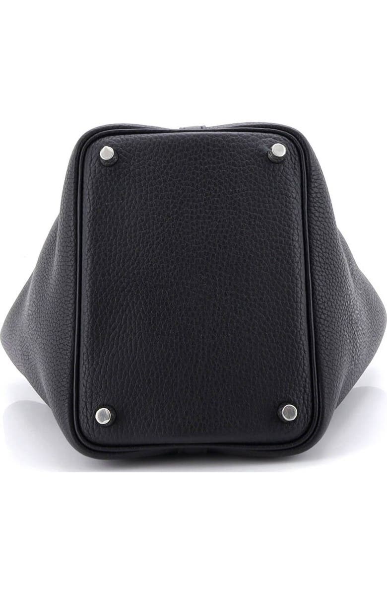Pre-Owned Hermes Picotin Lock Bag Clemence PM, Alternate, color, Noir