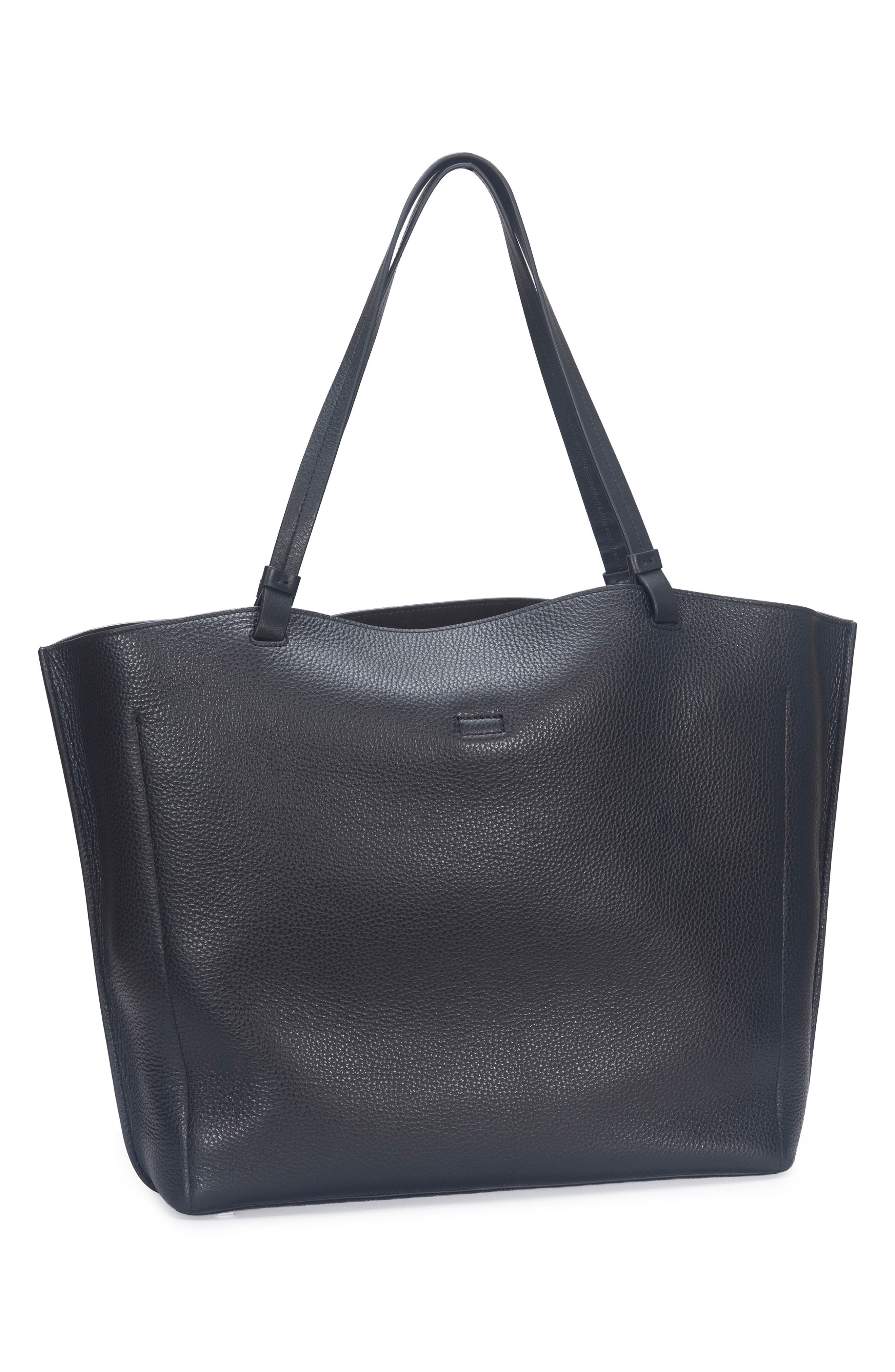 Vince Ava Laptop Tote, Alternate, color, Black
