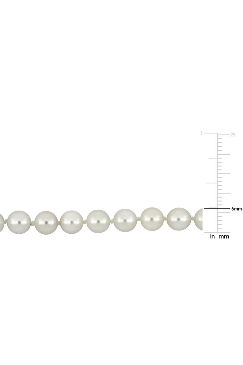 Cultured Akoya Pearl Strand Necklace 14K, Alternate, color, Pearl Size: 6-6.5mm