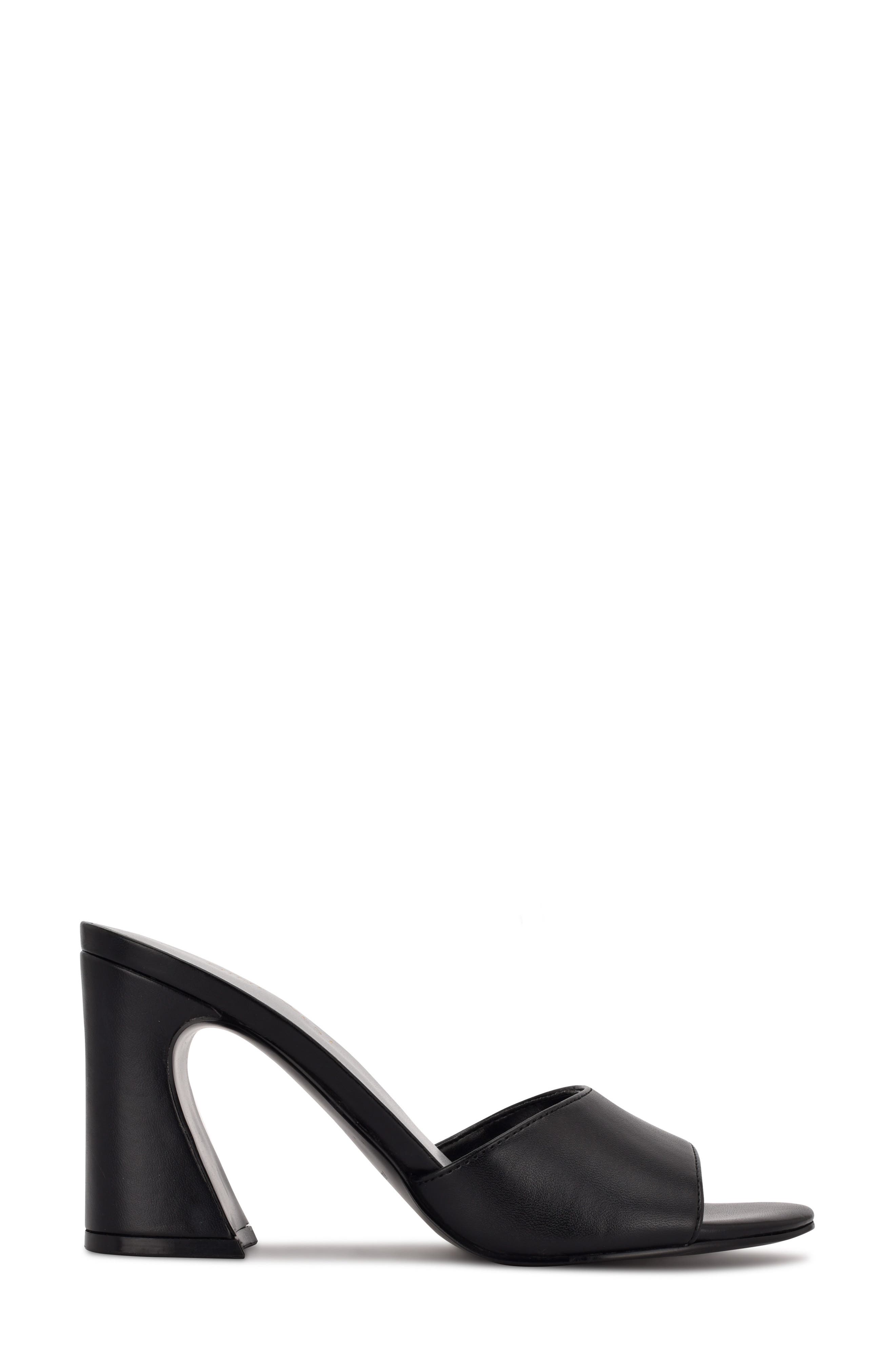Nine West Block Heel Mule Sandal, Alternate, color, 