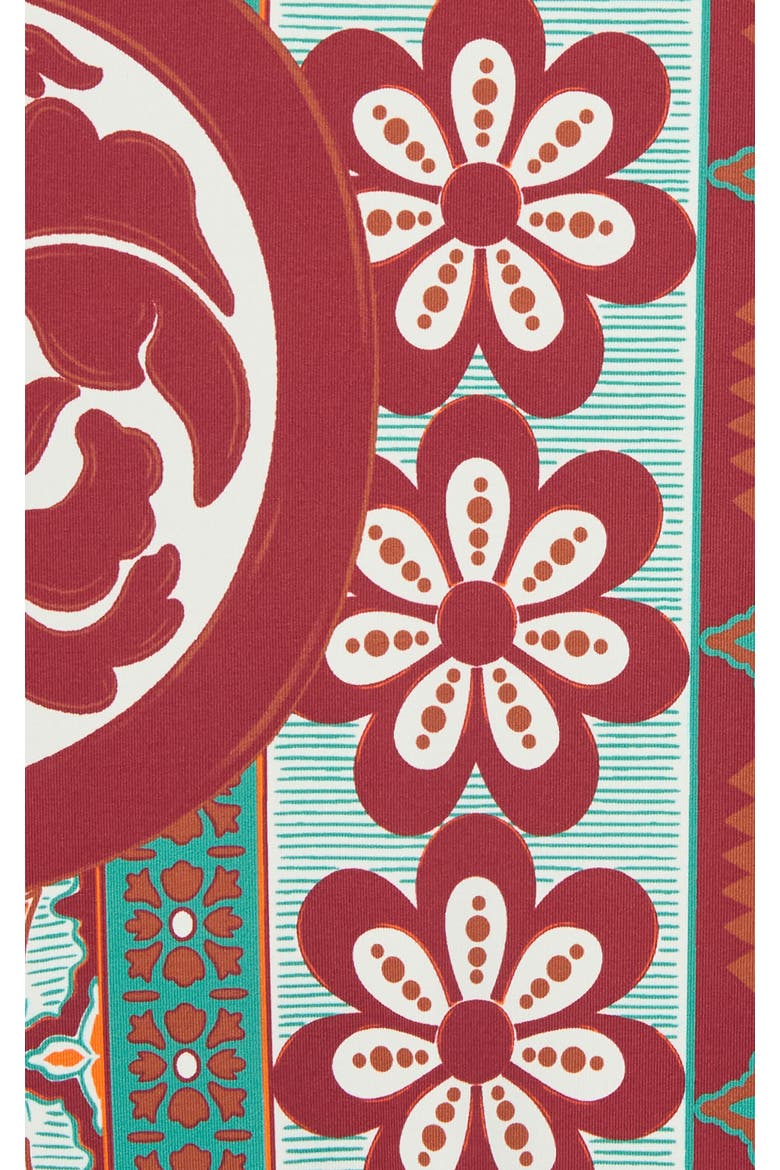Elle Swimsuit Pagoda Placée Rust, Alternate, color, Pagoda Placée Rust
