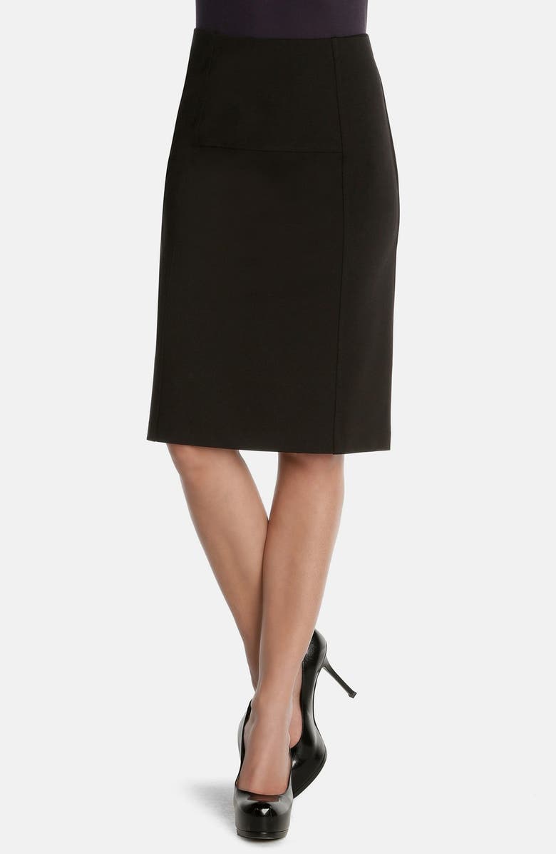 NIC+ZOE 'New Flirt' Ponte Knit Skirt, Main, color, 