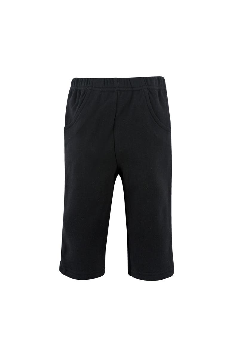 Hudson Baby Cotton Bodysuit, Pant and Shoe Set, Alternate, color, Burgundy Black Bow Tie