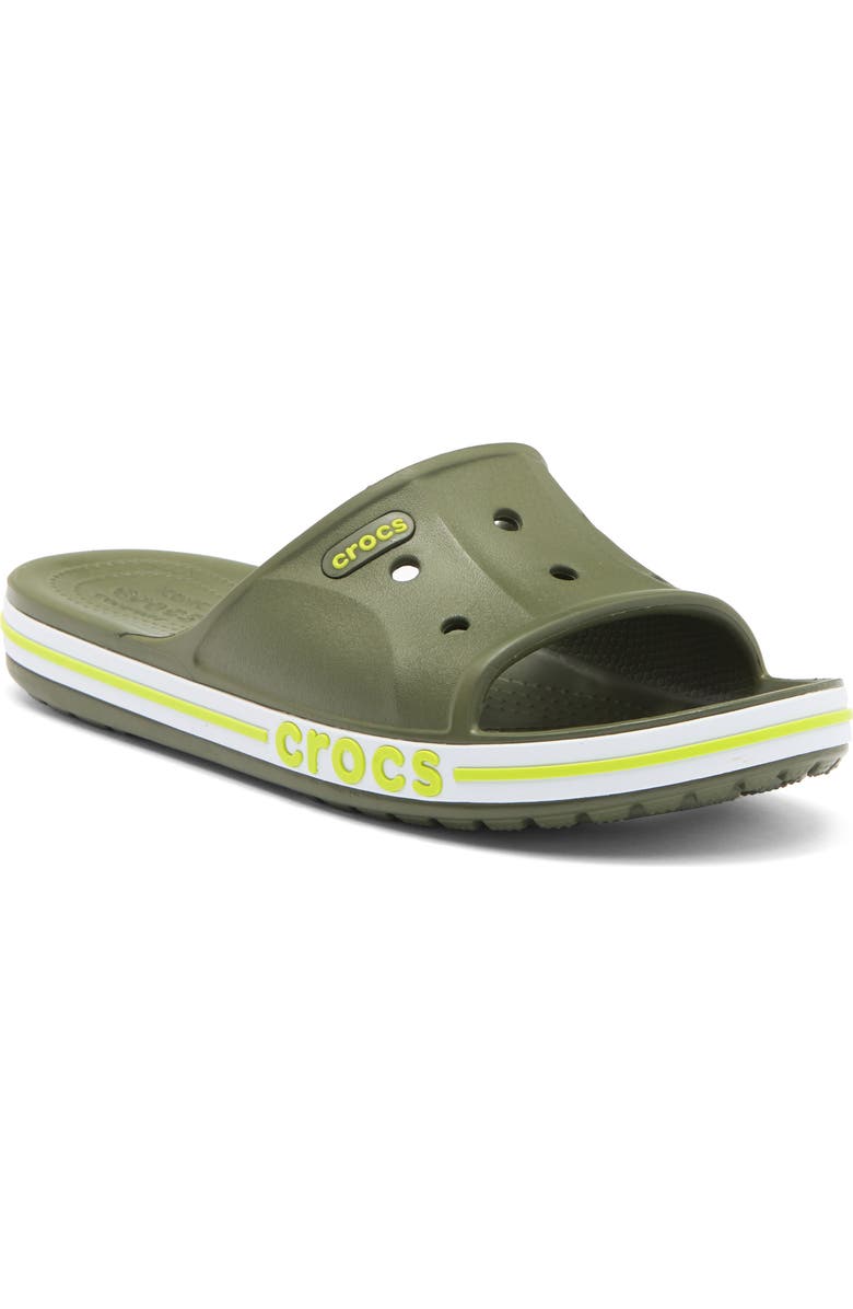 CROCS Bayaband Slide Sandal, Main, color, Army Green