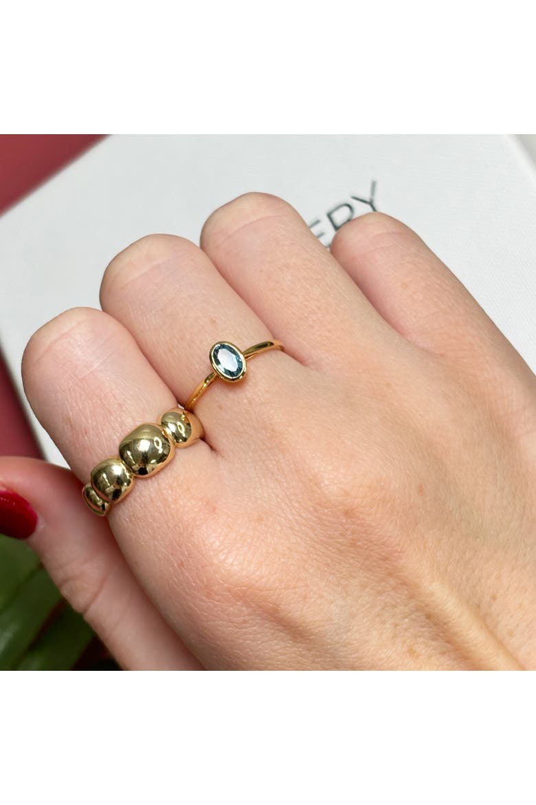 Gold Bubble Ring, Alternate, color, Yellow Gold