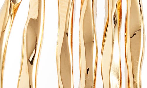 Soko Nyundo Layered Hoop Earrings In Gold