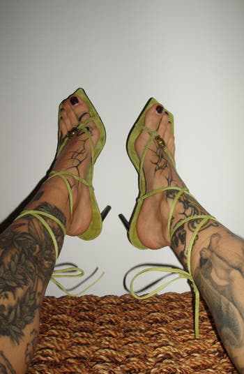 Faery Ankle Wrap Sandal