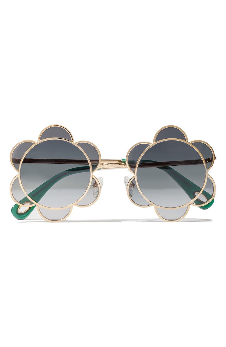 Lele Sadoughi Sunflower Sunglasses, Alternate, color, 
