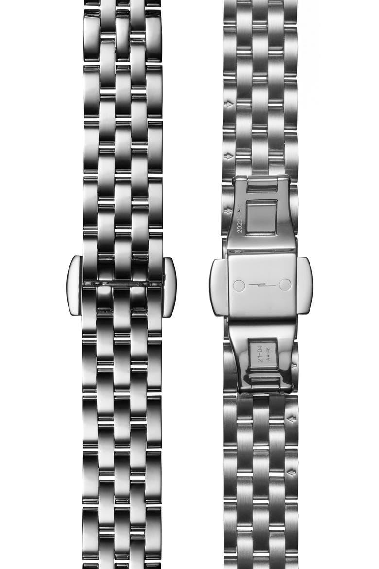Derby Bracelet Watch, 30.5mm, Alternate, color, BLUE/ SILVER