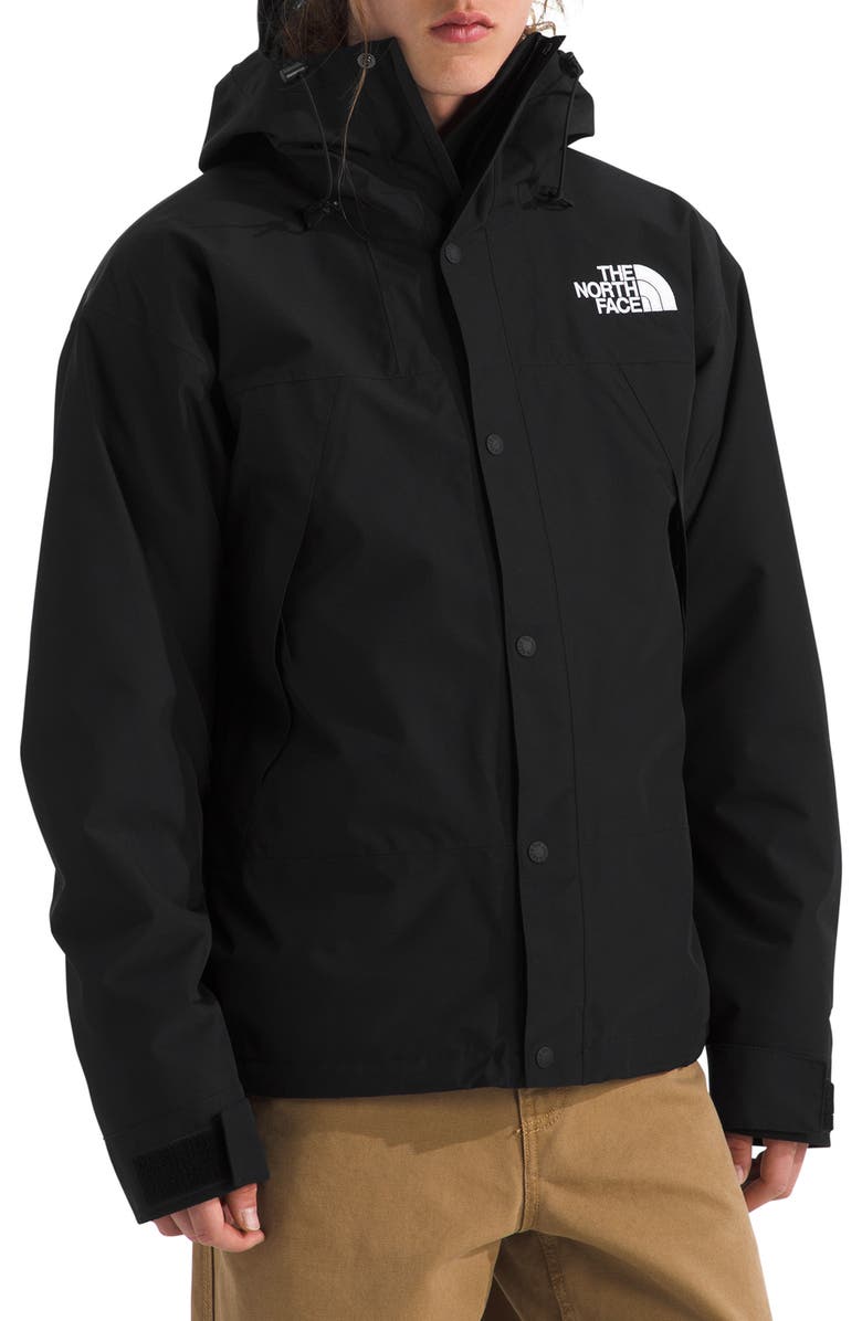 The North Face Gore-Tex<sup>®</sup> Waterproof Mountain Jacket, Main, color, Black/ Black/ Black