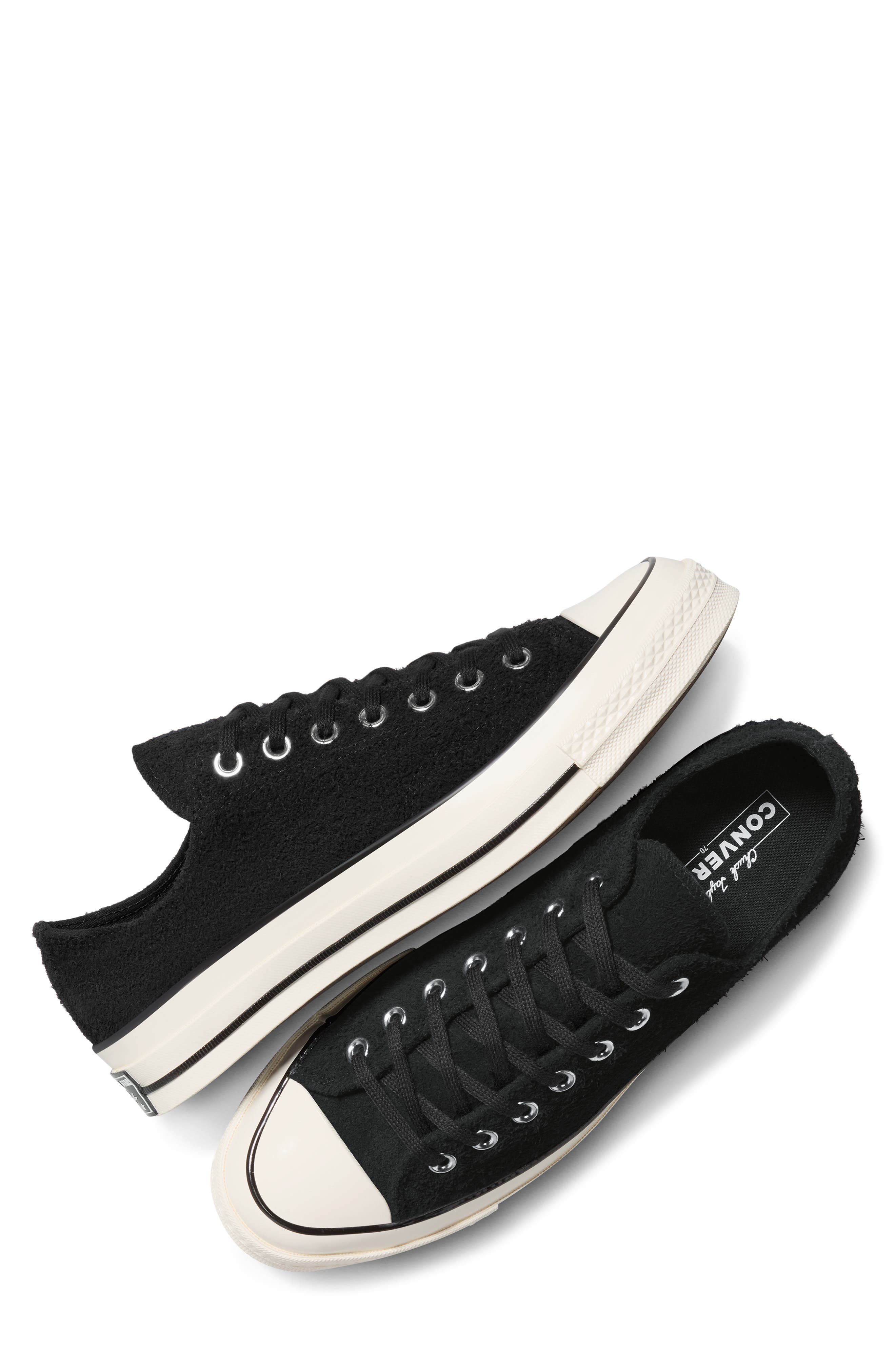 Converse Chuck 70 Oxford Sneaker, Alternate, color, Black/Egret/Black