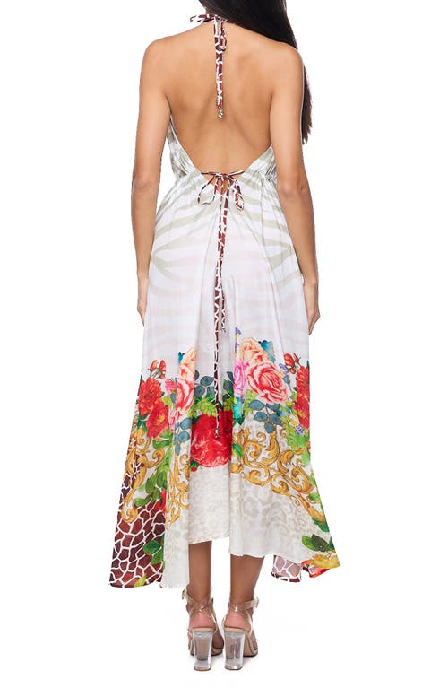 Shop Ranee's Ranees Print Sundress In White