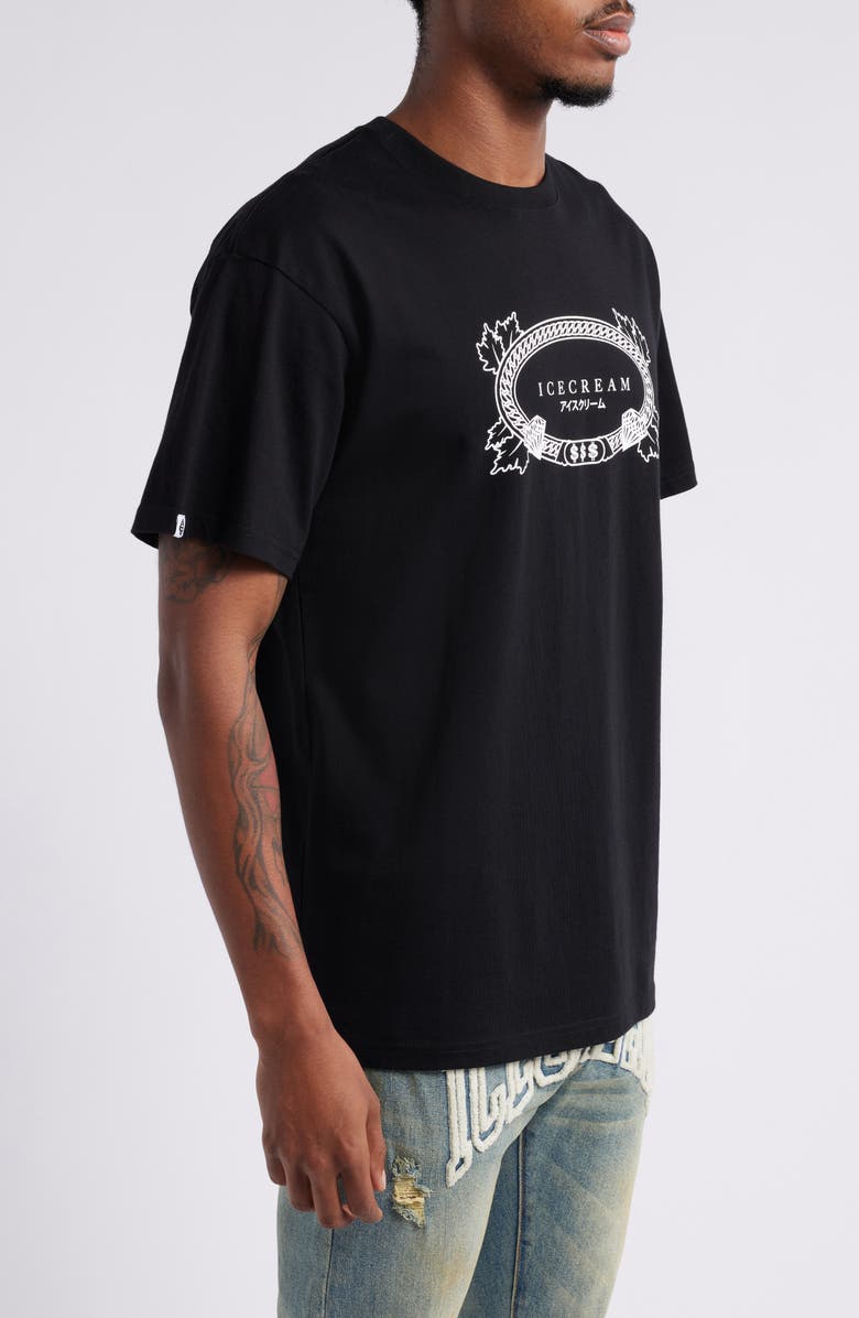 ICECREAM Label Graphic T-Shirt, Alternate, color,