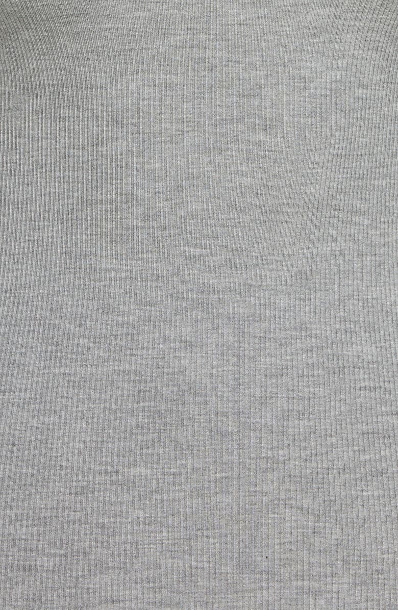 SKIMS Soft Lounge Long Sleeve Dress, Alternate, color, Heather Grey