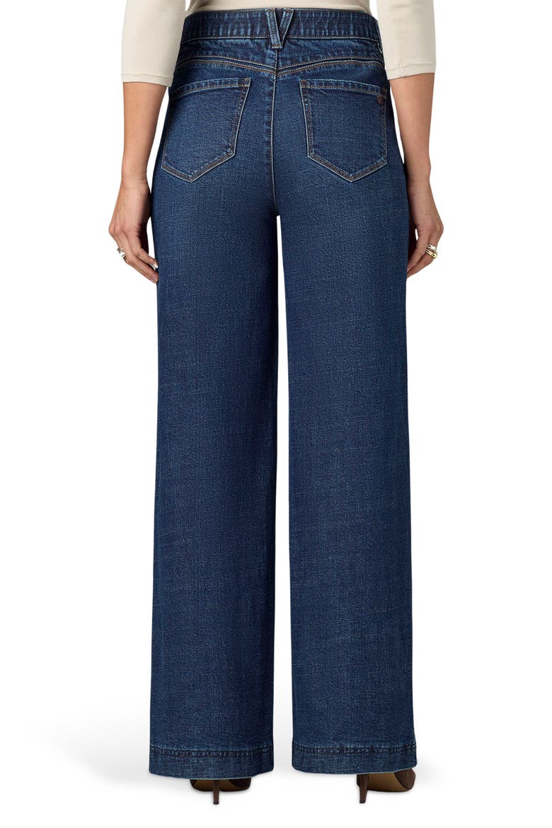 Gracie Skyrise Double Side Seam Wide Leg Jeans, Alternate, color, INDIGO