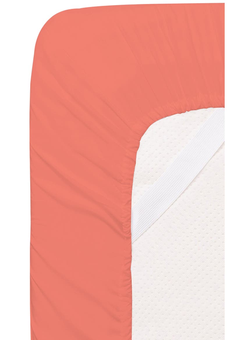 Deep Pocket Premium Bed Sheet Set, Alternate, color, ORANGE